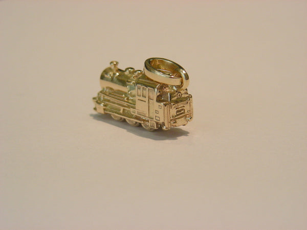 n73b_0-5g Anhänger Lokomotive - in verschiedenen Gold - Weißgold und Silberlegierungen erhältlich 