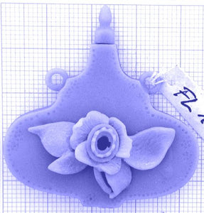 fl1_3-0g Parfümflacon Rose - Foto Gussmodell in Wachs in den angegebenen Materialien erhältlich