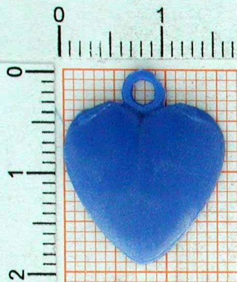 v92d_0-2g Anhänger Herz - Foto Grösse auf Millimeterpapier