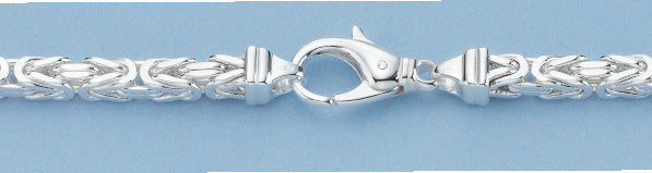 B_25150 Königskette 4,7 mm 21 cm Silber 925