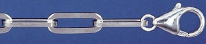 B_314 Ankerkette Anker weit 6 mm 42 cm Silber 925