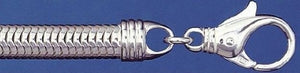 B_42060 Schlangenkette 6 mm 19 cm Silber 925