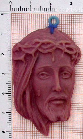 ch3_2-2g Anhänger Schutzengel Jesus Das Leiden Christi - Foto Grösse auf Millimeterpapier