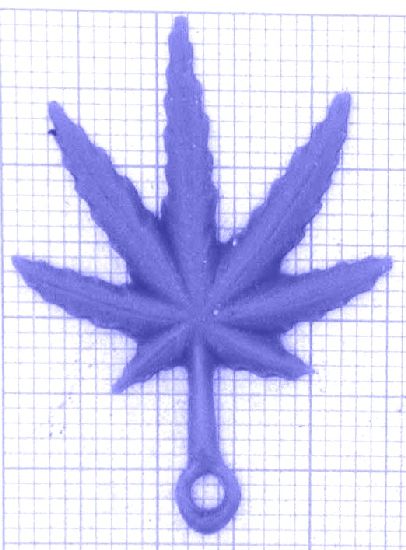 Anhänger Mariuhanablatt