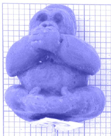 Schmuck Gorilla 3 Affen nichts Böses sagen