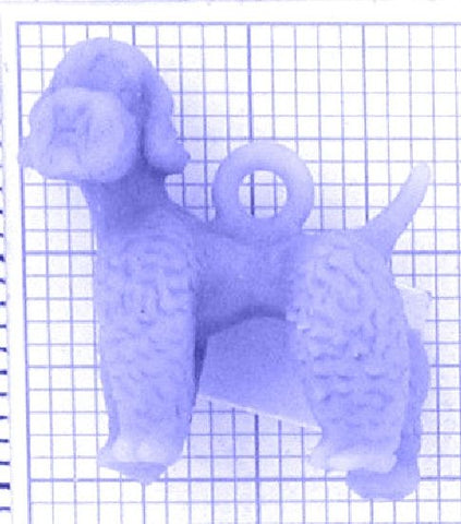 n26_0-7g Anhänger Pudel - Foto Gussmodell in Wachs in den angegebenen Materialien erhältlich