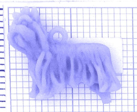 n61_0-4g Anhänger Shih Tzu - Foto Gussmodell in Wachs in den angegebenen Materialien erhältlich