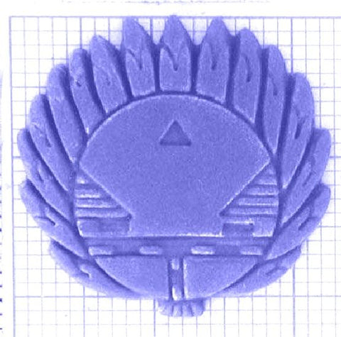Foto Gussmodell in Wachs in den angegebenen Materialien erhältlich
