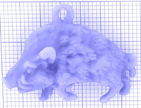 tao26_2-4g Anhänger Wildschwein Ludwig Glücksbringer - Foto Gussmodell in Wachs in den angegebenen Materialien erhältlich