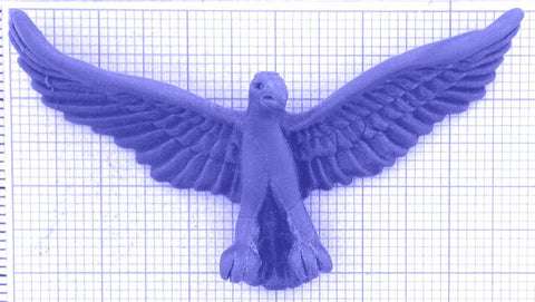 tb330_1-6g Adler Anhänger - Foto Gussmodell in Wachs in den angegebenen Materialien erhältlich