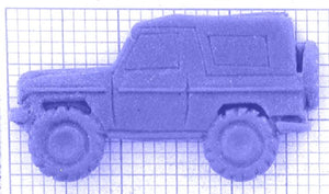 tb365_0-5g Anhänger Jeep - Foto Gussmodell in Wachs in den angegebenen Materialien erhältlich