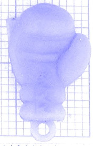 v103a_0-5g Anhänger rechter Boxhandschuh klein - Foto Gussmodell in Wachs in den angegebenen Materialien erhältlich