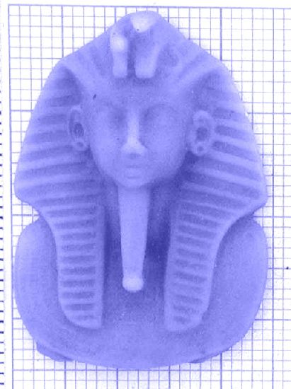 v116_0-8g Anhänger Tutanchamun Pharao - Foto Gussmodell in Wachs in den angegebenen Materialien erhältlich
