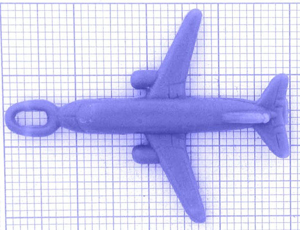 v142_0-8g Anhänger Flugzeug Learjet - Foto Gussmodell in Wachs in den angegebenen Materialien erhältlich