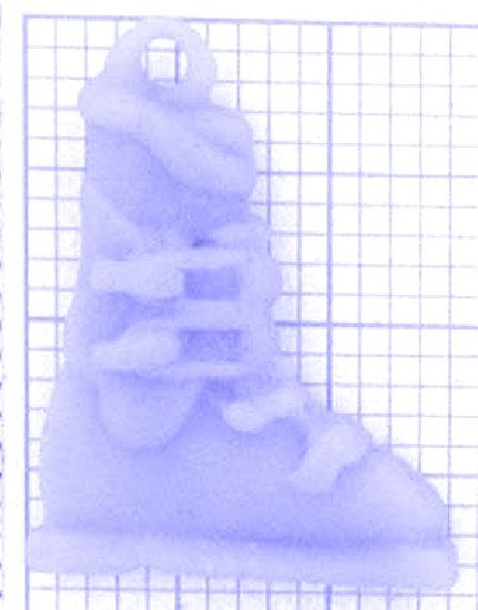 Schmuck Skischuh Ketten Anhänger