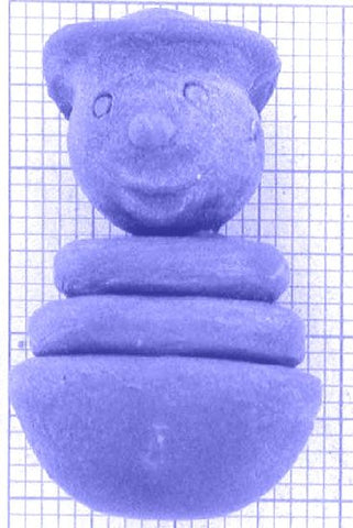 v263_3-7g Ringe Spielzeug Figur - Foto Gussmodell in Wachs in den angegebenen Materialien erhältlich