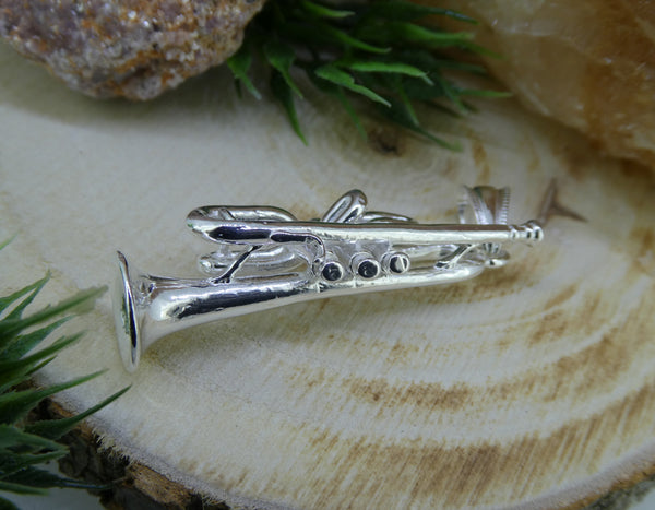 Anhänger Trompete groß