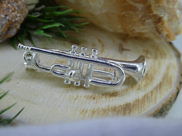 Anhänger Trompete groß
