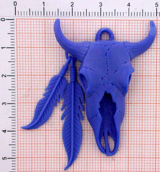 Anhänger Indian Bison Skull