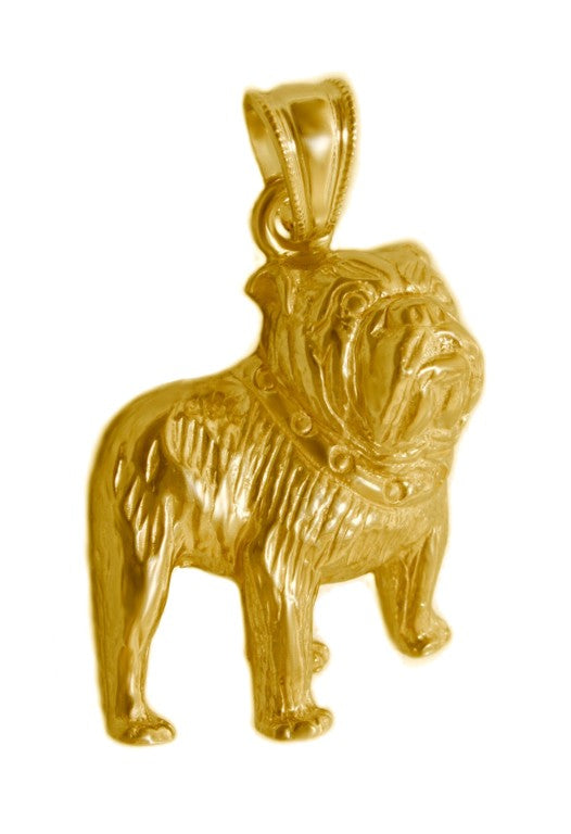 Französische Bulldogge Schmuck 14k Gold Französische Bulldogge