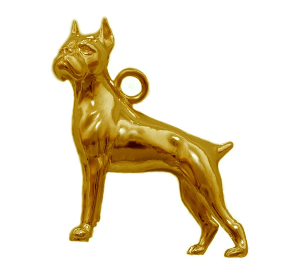 Anhänger Boxer coupiert groß