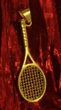 Schmuck Tennisschläger