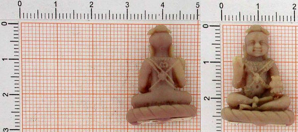 v186c_1-6g Anhänger Anhänger Buddha Figur - Foto Grösse auf Millimeterpapier